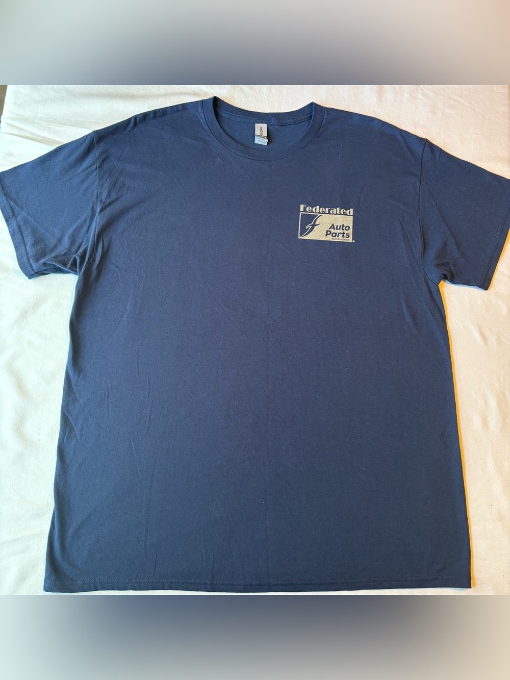 Retro Federated Auto Parts Shirt 1931 Ford AA Truck Double Sided Graphics Tee XL
